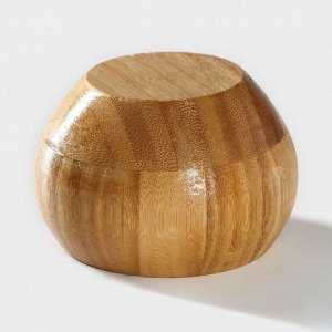 Сахарница Доляна «Полосы», 130 мл, 8.5x7 см, с ложкой