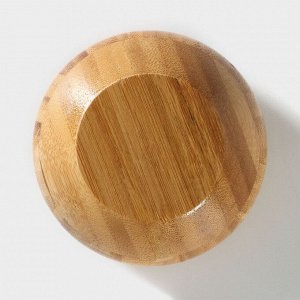 Сахарница Доляна «Полосы», 130 мл, 8.5x7 см, с ложкой
