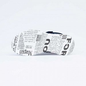 Синий туфли летние дошкольные Комбинирован.