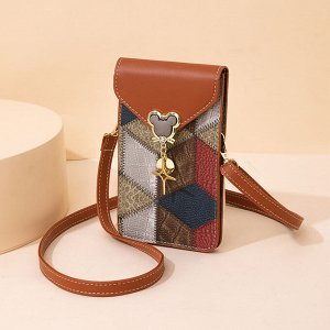 Fashion & Bags Сумка женская на плечо, кросс-боди, сумочка для телефона, кошелек, визитница