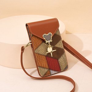 Fashion & Bags Сумка женская на плечо, кросс-боди, сумочка для телефона, кошелек, визитница