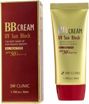 ВВ-крем для лица солнцезащитный UV Sun Block BB Cream 50мл