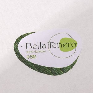 Банки для сыпучих BellaTenero «Эко. Грани», 295 мл, 10x13 см, набор 3 шт., на бамбуковой подставке, с ложками, стекло