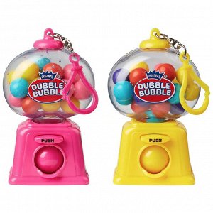 Жевательные резинки в диспенсере Dubble Bubble Gumball Dispenser / Жвачки в диспенсере - брелок Дабл Бабл 32 гр