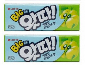 Резинка жевательная корея WHATTA GREEN GRAPE