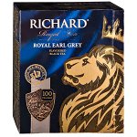 чай RICHARD ROYAL &#039;EARL GREY&#039; 100 пакетиков 1/6