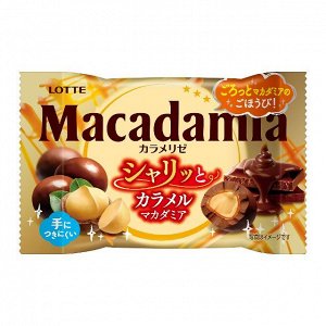 Макадамия в шоколаде карамелизированная, Lotte, 34г
