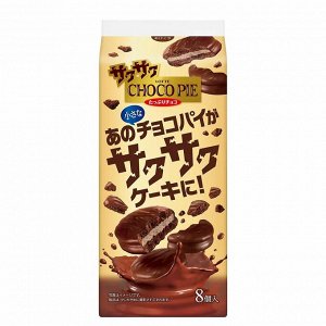 Пирожное Чоко Пай Crispy хрустящее и насыщенное шоколадом, Lotte 110,4г