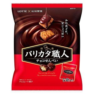 Шоколад Barikata Craftsman начинка из риса Lotte, м/у 82г