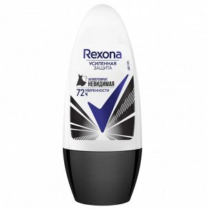 Rexona Део ролик 50мл  Невидимая на черной и белой одежде