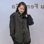 Женская рубашка со стразами и камнями