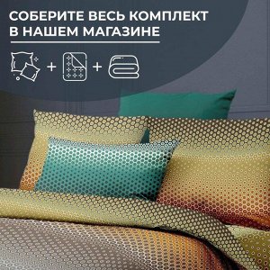 Простыня на резинке 180*200 см, бязь ГОСТ, борт 25 см (Артплей)