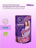 Hi-Class, Кондиционер для белья, &quot;Hana Bouquet&quot; 500 мл &quot;Букет&quot;, мягкая упаковка (запаска), Таиланд