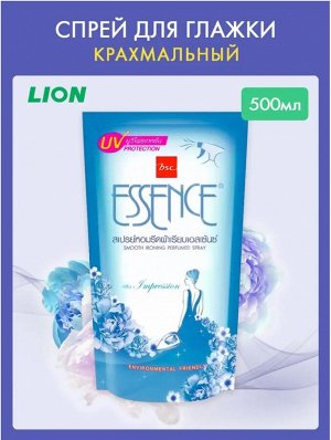 Essence, Средство для глажения и удаления запахов 500 мл/600 мл "Impress", мягкая упаковка (запаска), Таиланд
