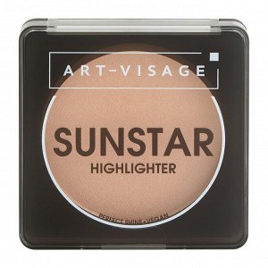 Арт-Визаж Хайлайтер пудровый SUNSTAR 102 peach beige
