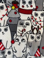 Плед микрофибра Cat Christmas