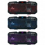 Клавиатура Defender Doom Keeper GK-100DL (черн.), игровая, USB, 45100