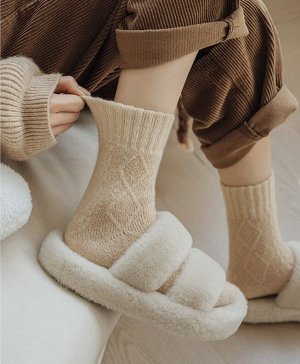 Носки женские, теплые, 2 пары