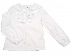 Блузка с дл.рукавом (152-164см) UD 5040 белый