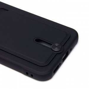 Чехол-накладка - SC304 с картхолдером для "Samsung SM-A546 Galaxy A54" (black) (217961)