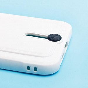 Чехол-накладка - SC304 с картхолдером для "Samsung SM-A546 Galaxy A54" (white) (217962)