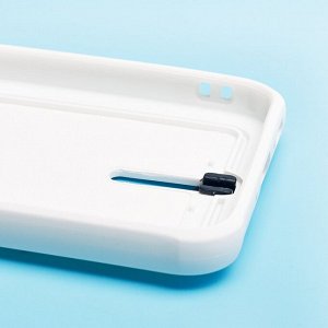 Чехол-накладка - SC304 с картхолдером для "Samsung SM-A546 Galaxy A54" (white) (217962)