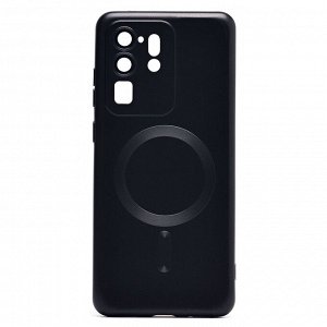Чехол-накладка - SM020 Matte SafeMag для "Samsung SM-G988 Galaxy S20 Ultra" (black)