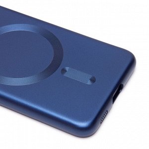 Чехол-накладка - SM020 Matte SafeMag для "Samsung SM-G991 Galaxy S21" (dark blue)