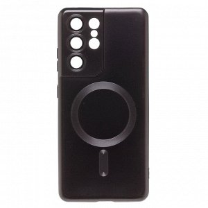 Чехол-накладка - SM020 Matte SafeMag для "Samsung SM-G998 Galaxy S21 Ultra" (black)