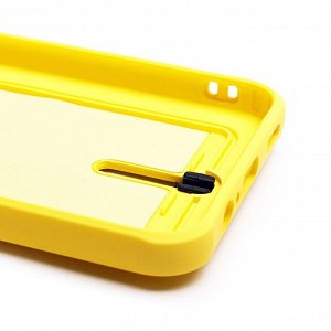 Чехол-накладка - SC304 с картхолдером для "Samsung SM-A145 Galaxy A14 4G/SM-A146 Galaxy A14 5G (MediaTek)" (yellow)