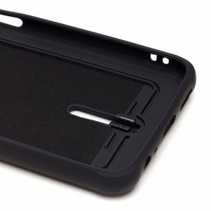 Чехол-накладка - SC304 с картхолдером для "Samsung SM-A226 Galaxy A22s 5G" (black) (208721)