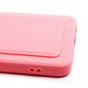 Чехол-накладка - SC315 с картхолдером для "Samsung SM-A125 Galaxy A12" (pink)