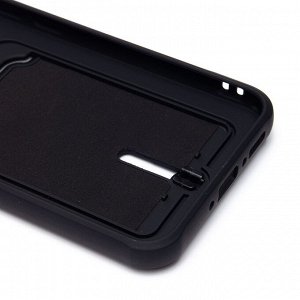 Чехол-накладка - SC304 с картхолдером для "Samsung SM-A346 Galaxy A34" (black) (217958)
