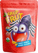 «KrutFrut», мармелад жевательный в форме разноцветных пауков, 200г