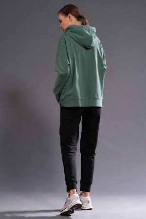 Костюм Костюм Kivviwear 4015404027 хаки 
Состав: ПЭ-24%; Хлопок-70%; Эластан-6%;
Сезон: Осень-Зима
Рост: 170

Костюм оверсайз с брюками средней посадки с карманами в боковых швах. Обработка низа брюк