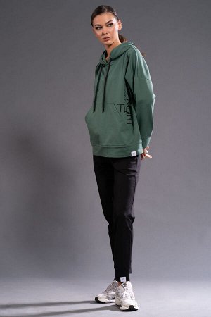 Костюм Костюм Kivviwear 4015404027 хаки 
Состав: ПЭ-24%; Хлопок-70%; Эластан-6%;
Сезон: Осень-Зима
Рост: 170

Костюм оверсайз с брюками средней посадки с карманами в боковых швах. Обработка низа брюк