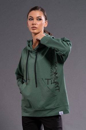 Костюм Костюм Kivviwear 4015404027 хаки 
Состав: ПЭ-24%; Хлопок-70%; Эластан-6%;
Сезон: Осень-Зима
Рост: 170

Костюм оверсайз с брюками средней посадки с карманами в боковых швах. Обработка низа брюк