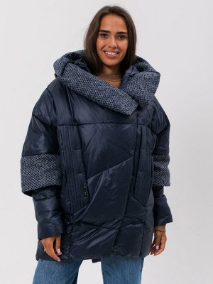 Женская зимняя куртка ТЕМНО-СИНИЙ