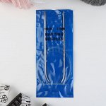 Спицы круговые, для вязания, с тефлоновым покрытием, с пластиковой леской 100 см
