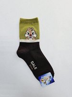 Женские носки с принтом. Ю.Корея