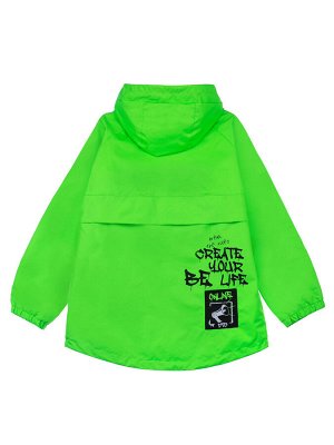 Куртка текстильная с полиуретановым покрытием для мальчиков (ветровка)