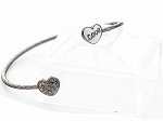 Браслетик &quot;Love&quot; PR3044(2)темн серебро