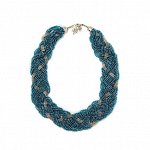 FK0720-070 Колье из бисера, L18см, бисер