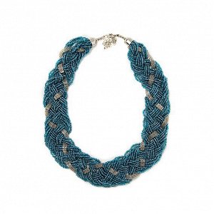 FK0720-070 Колье из бисера, L18см, бисер