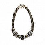 FK0730-004 Колье из бисера, L23см, бисер