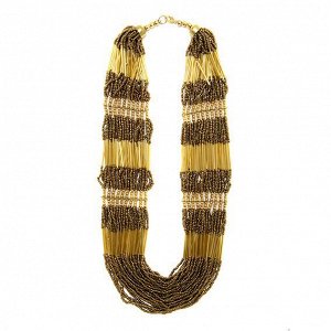 FK0730-093 Колье из бисера, L30 см, бисер