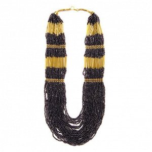 FK0730-097 Колье из бисера, L30 см, бисер