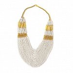 FK0730-114 Колье из бисера, L30 см, бисер