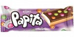 Печенье PAPITA с  молочным шоколадом с молочным кремом и драже-конфетами  33гр (24)