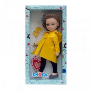 Кукла "Мишель" под дождем КНОПА, 36 см, арт.85001